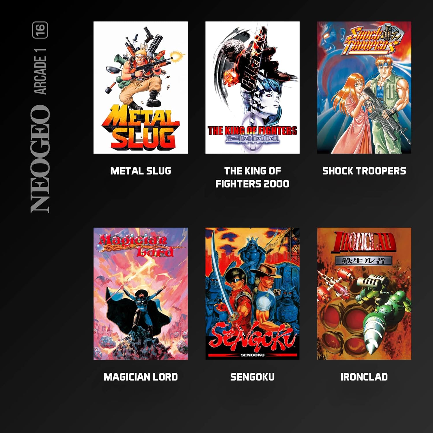 Blaze Evercade NEO GEO ARCADE 1 Cart - Image 4