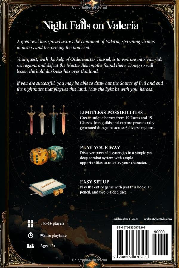 Order of Eventide: Pen-and-Paper RPG for 1-4 Players - Image 2
